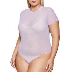 Lavender Mesh Bodysuit